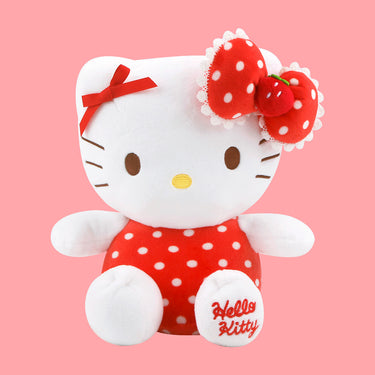 Sanrio Hello Kitty Strawberry & Ribbon Edition Plush